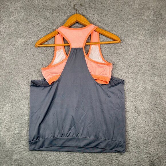 RBX Performance Sport Tank with Built-in Bra Activewear Size XL - Picture 2 of 10